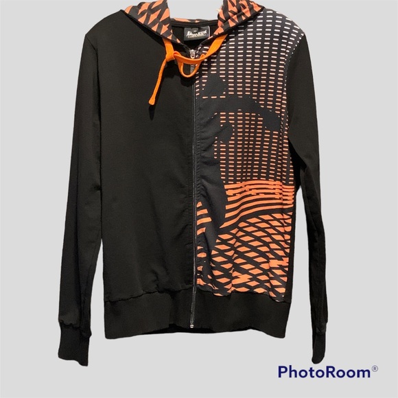 Hoodie Boxeur Des Rues Series Exclusive Zip-up Logo Sweatshirt Men’s Size M - Picture 15 of 16